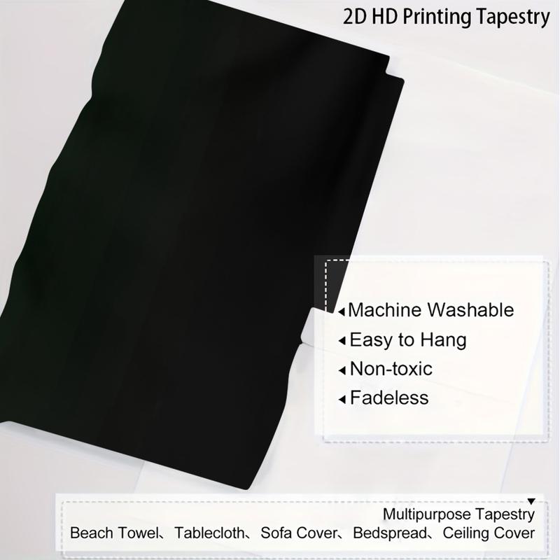 Rick and Morty Pattern Durable Decorative Tapestry for Home Decor, Stylish Room Flag, Unique Wall Art for Living Room and Bedroom, Gift for Kids and Teens