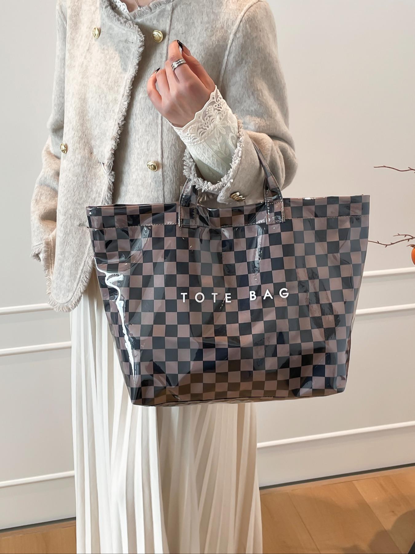 26 Valentine's Day Women's Shoulder Bag, Chic Preppy Style, Casual Commuter Bag, Casual Shopping Bag, Large Capacity Tote Bag, Lightweight Design, Perfect Gift for Her