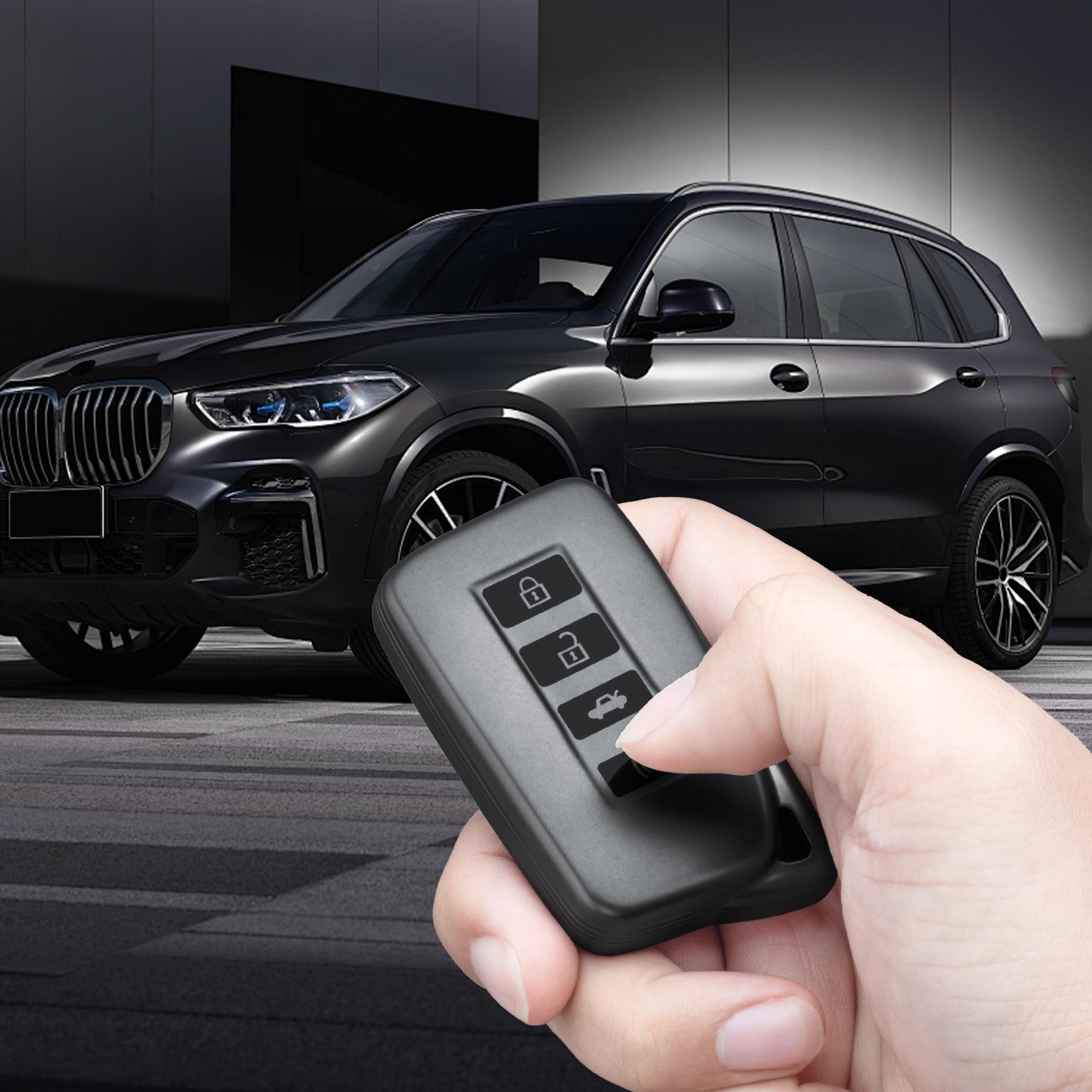 Tpu Car Key Case Cover for Lexus Es250/es300h/es350/rx300/rx350/rx450h/nx300/nx3, 4 Buttons Fob Holder, Durable Protective Accessory