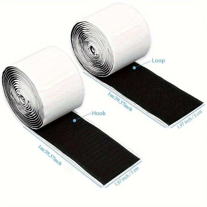 Velcro, hook-and-loop tape - Self-adhesive strips, suitable for installation, handicrafts, etc.
