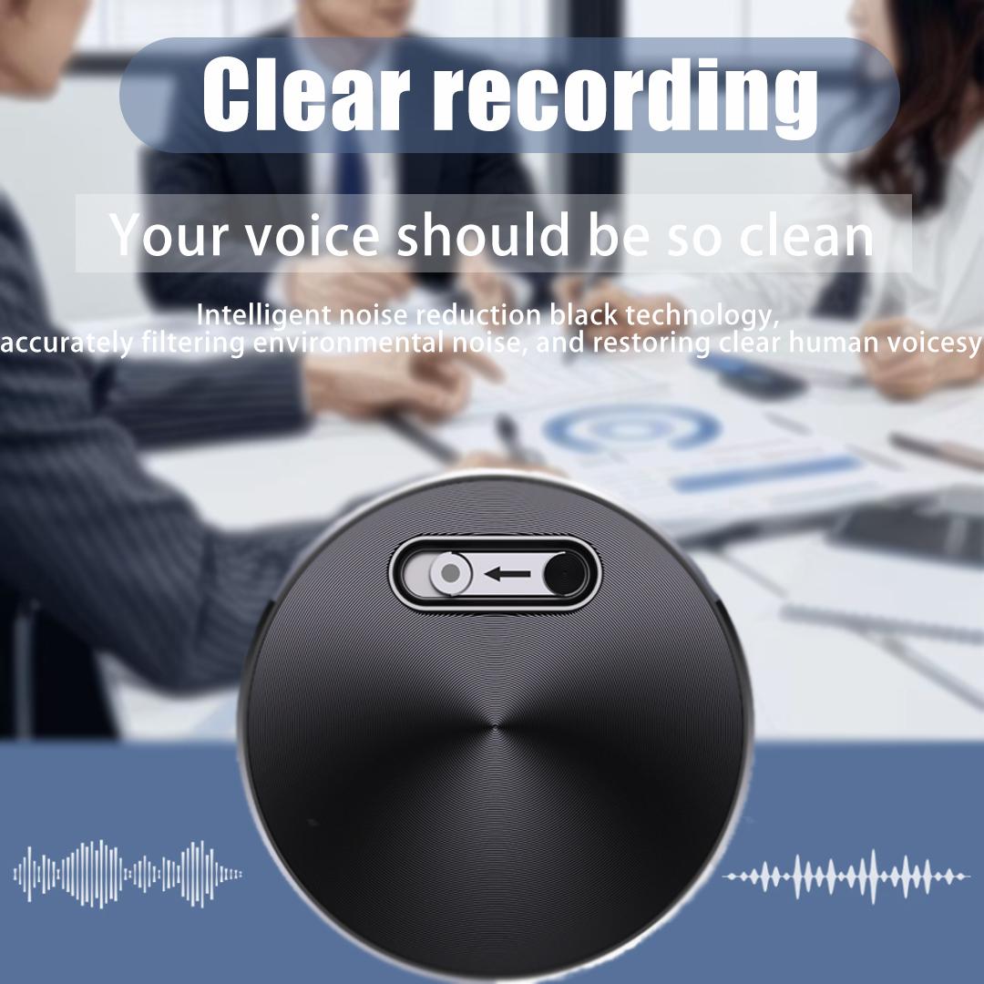 Smart Voice Recorder – One-Touch Recording, HD Noise Reduction,Long Battery, Large Storage, Support voice to text