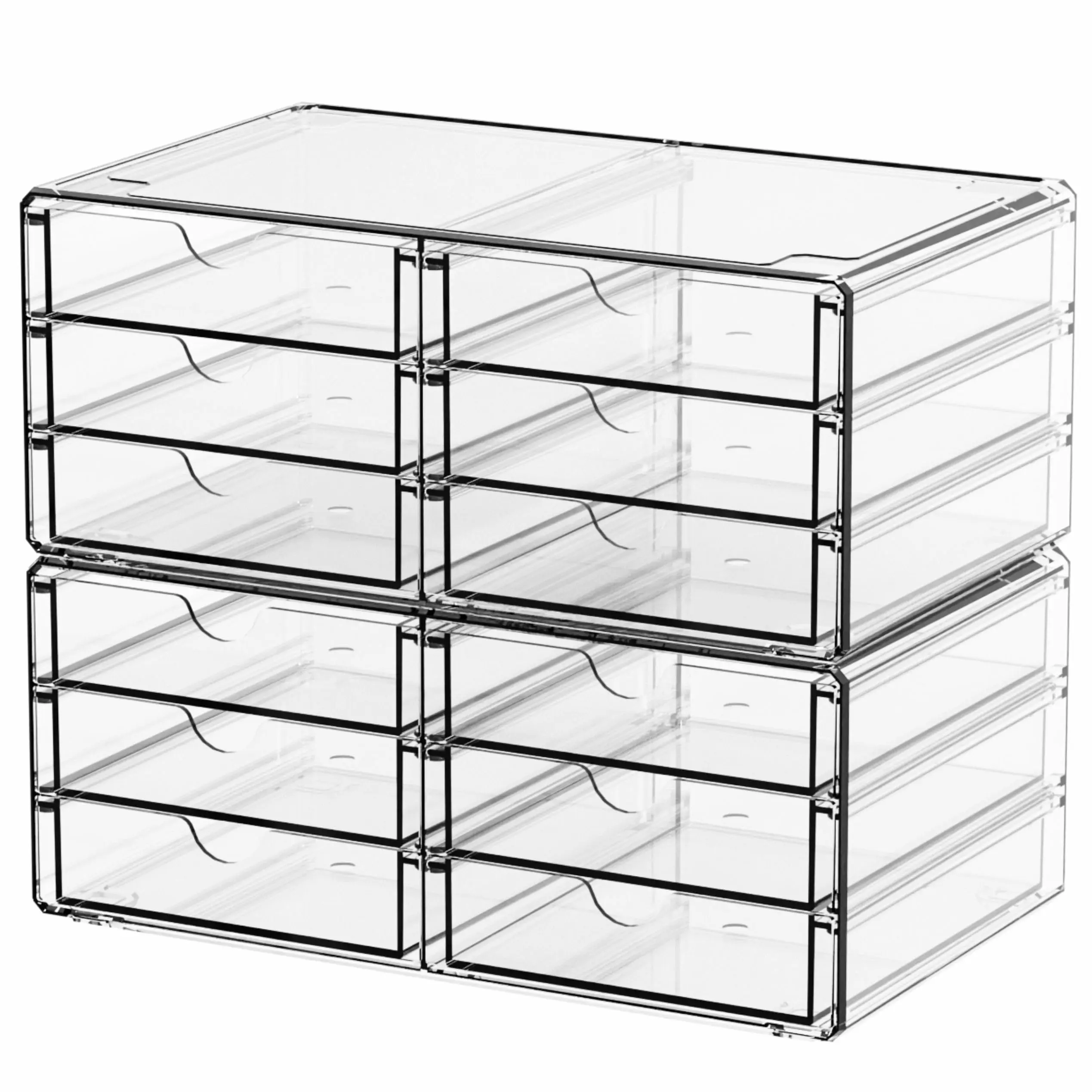 Large-12 Drawers-2Pack
