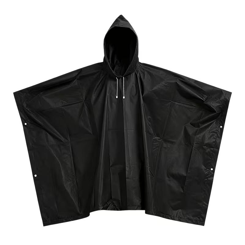 Cycling Cape, Outdoor Hiking Raincoat, Multifunctional Eva Rain Jacket, Unisex, Ideal for Camping and Backpacking