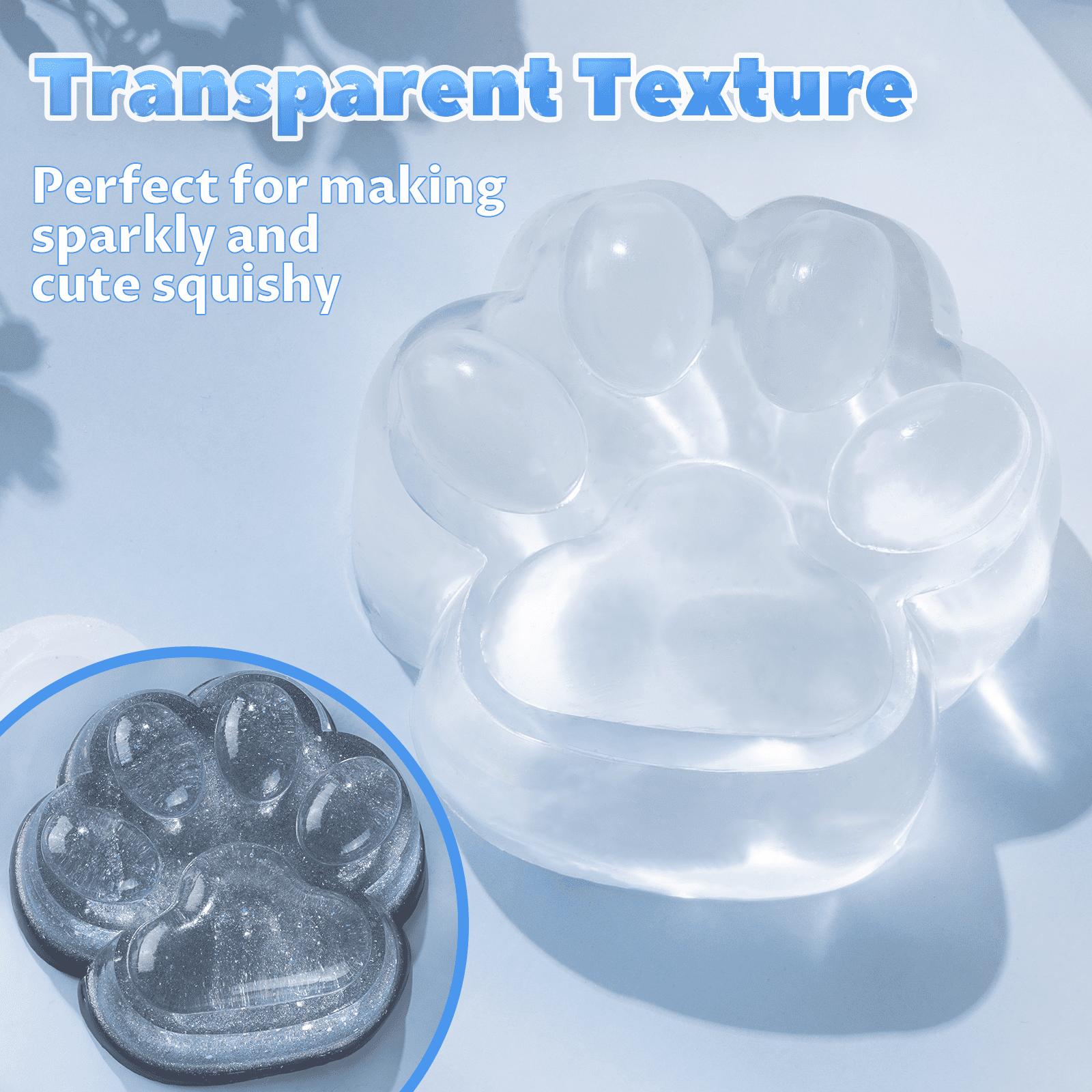 Transparent Gel for Taba Squishy, 28oz Super Soft Flex Rubber for Squishy Maker, DIY Decompression Gift for Cat Paw, Hamster, Artificial Strawberry and Chick Squishy - LET'S RESIN Transparent Gel for Taba Squishy, 28oz Super Soft Flex Rubber for Squishy Maker, DIY Decompression Gift for Cat Paw, Hamster, Artificial Strawberry and Chick Squishy - LET'S RESIN