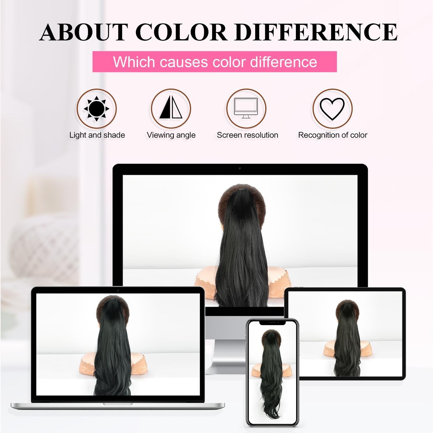 Claw Ponytail Extension, 26Inch Claw Clip in Ponytail Extension for Women Long Black Wavy Layered Pony Tails Hair Extensions Synthetic Clip in Ponytail Hairpiece for Women Daily Party Use