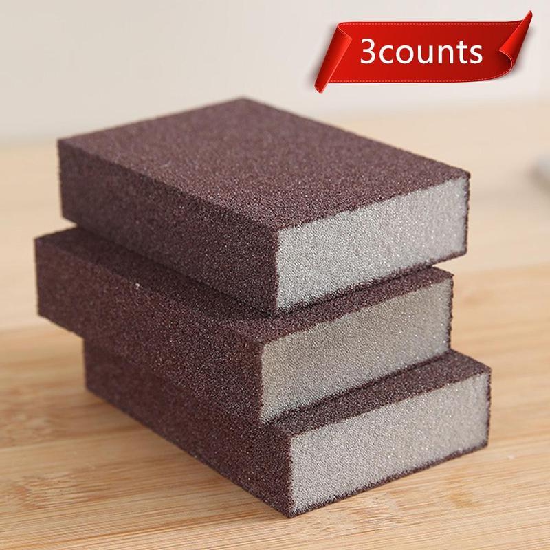 3 Pack Magic Emery Cleaning Sponge Rust Remover for Kitchen Pots Powerful Decontamination Tool Versatile Household Cleaning Gadget 3 Pack Magic Emery Cleaning Sponge Rust Remover for Kitchen Pots Powerful Decontamination Tool Versatile Household Cleaning Gadget