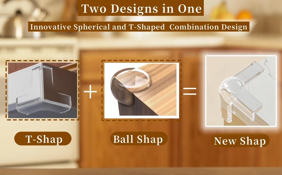 12 Pack Baby Safety Corner Covers Child Proof Furniture Edge Protectors Table Corner Guards for Coffee Table Edge Protection Baby Proofing