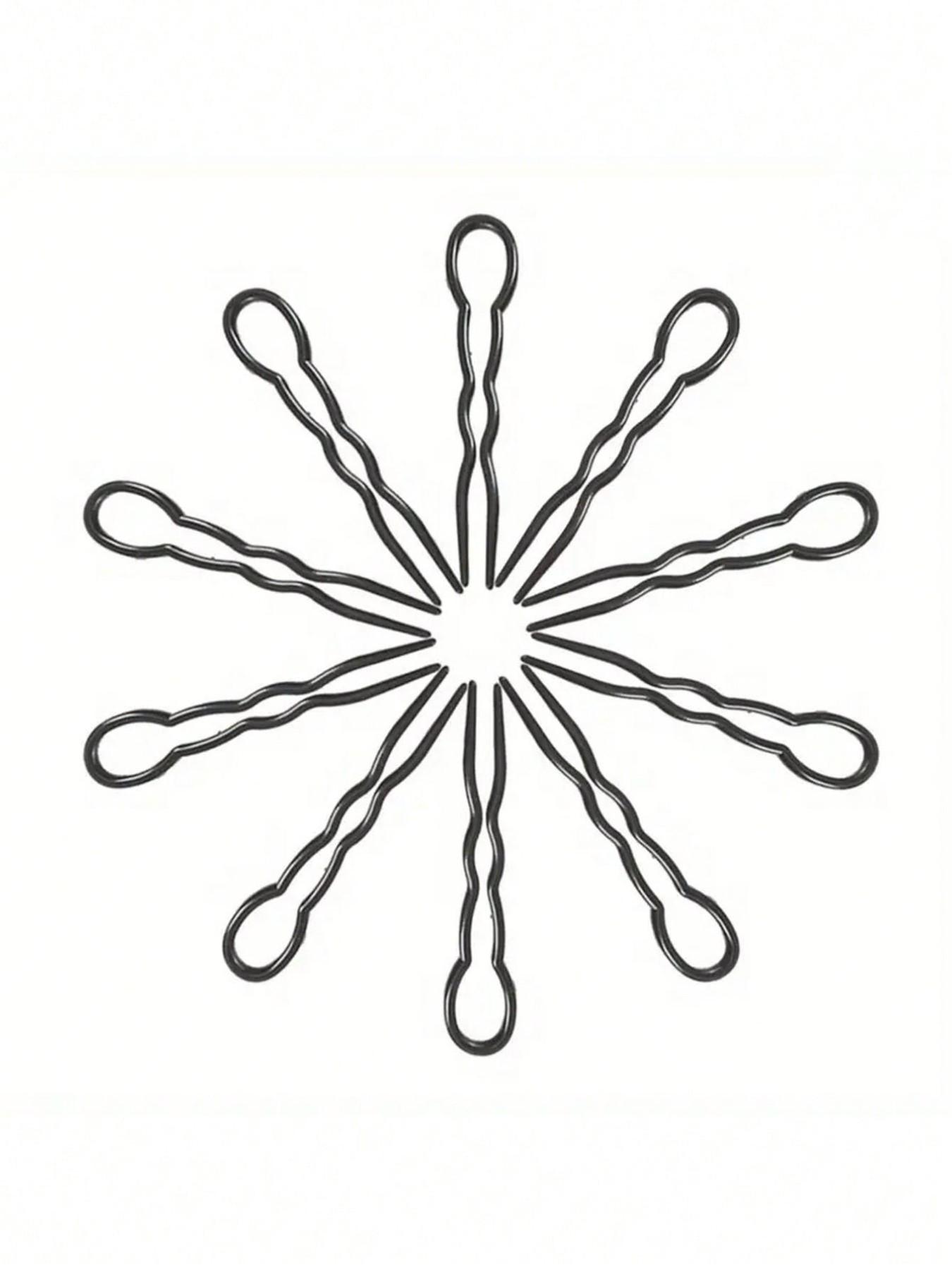 Elegant U-Shaped Hairpins, French Style Hairpin，Durable Plastic Hair Fork Sticks, Versatile Headwear Clips for Women - Ideal for Back to School Accessory, Hair Styling Clips|Minimalist Hairpins|Durable Hairpins, Hair Accessories