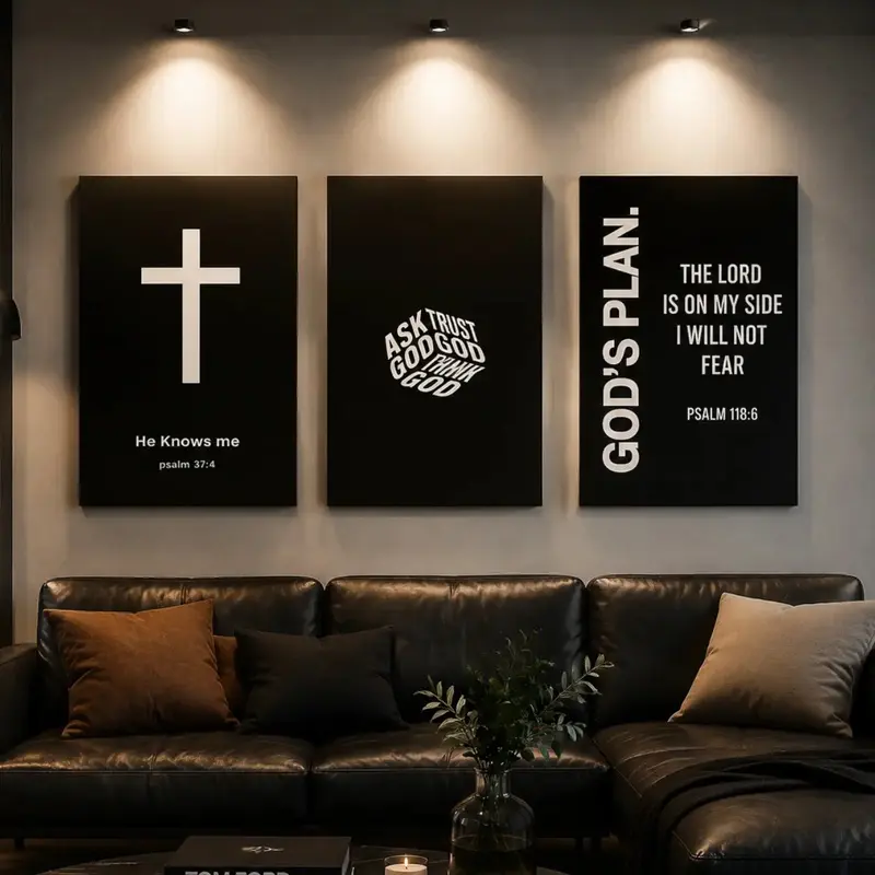 Hypebeast Christian Cross Canvas Poster, Modern Faith Wall Art Print, Streetwear Religious Room Decor, Bedroom Living Room Prayer Room Decor, Christian Wall Art, Cross Wall Decor, Religious Home Decor, Modern Spiritual Art, Faith Based Gift