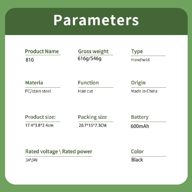 Professional Men's Grooming Kit, Electric Shaver Set with Trimmer, Nose Hair Clipper, Razor, Comb Attachments, Ideal Gift for Him