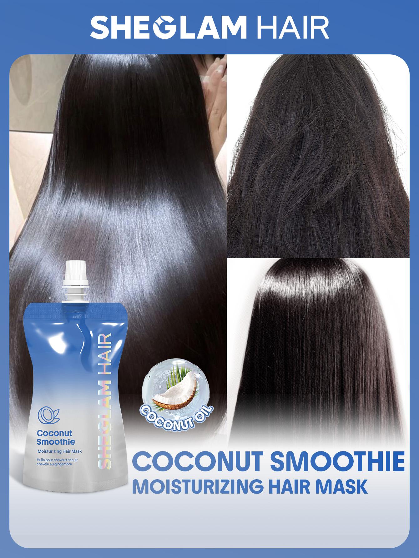 SHEGLAM HAIR-Coconut Smoothie Moisturizing Hair Mask-80g Moisture Hydrate Hydrating Haircare Moisturizer-Effortlessbeauty