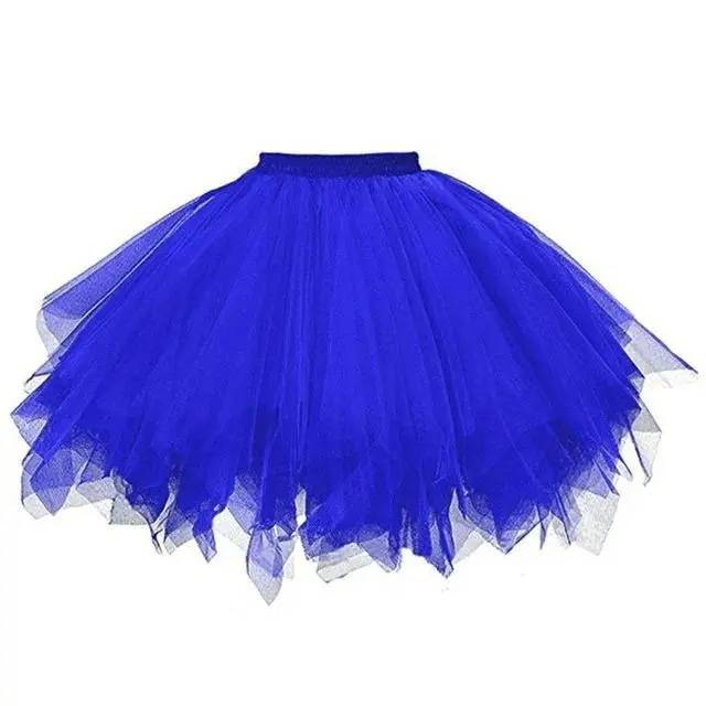 Tulle Skirt Women's Tutu Skirt 50s Rockabilly Petticoat for Carnival Costumes Tutu Underskirt Dance Skirt Ballet Skirt Cosplay