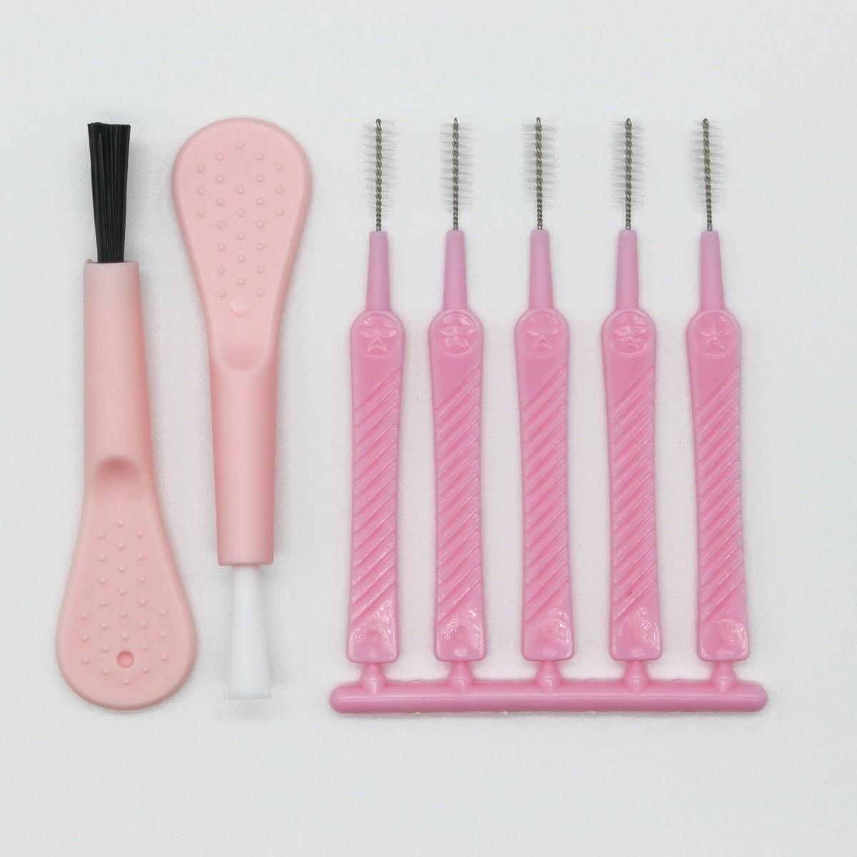 Multifunctional Phone Charging Port Cleaning Brush, Dustproof Mini Soft Round Brush, Bendable Shower Hole Cleaner, Mobile Phone Dust Cover