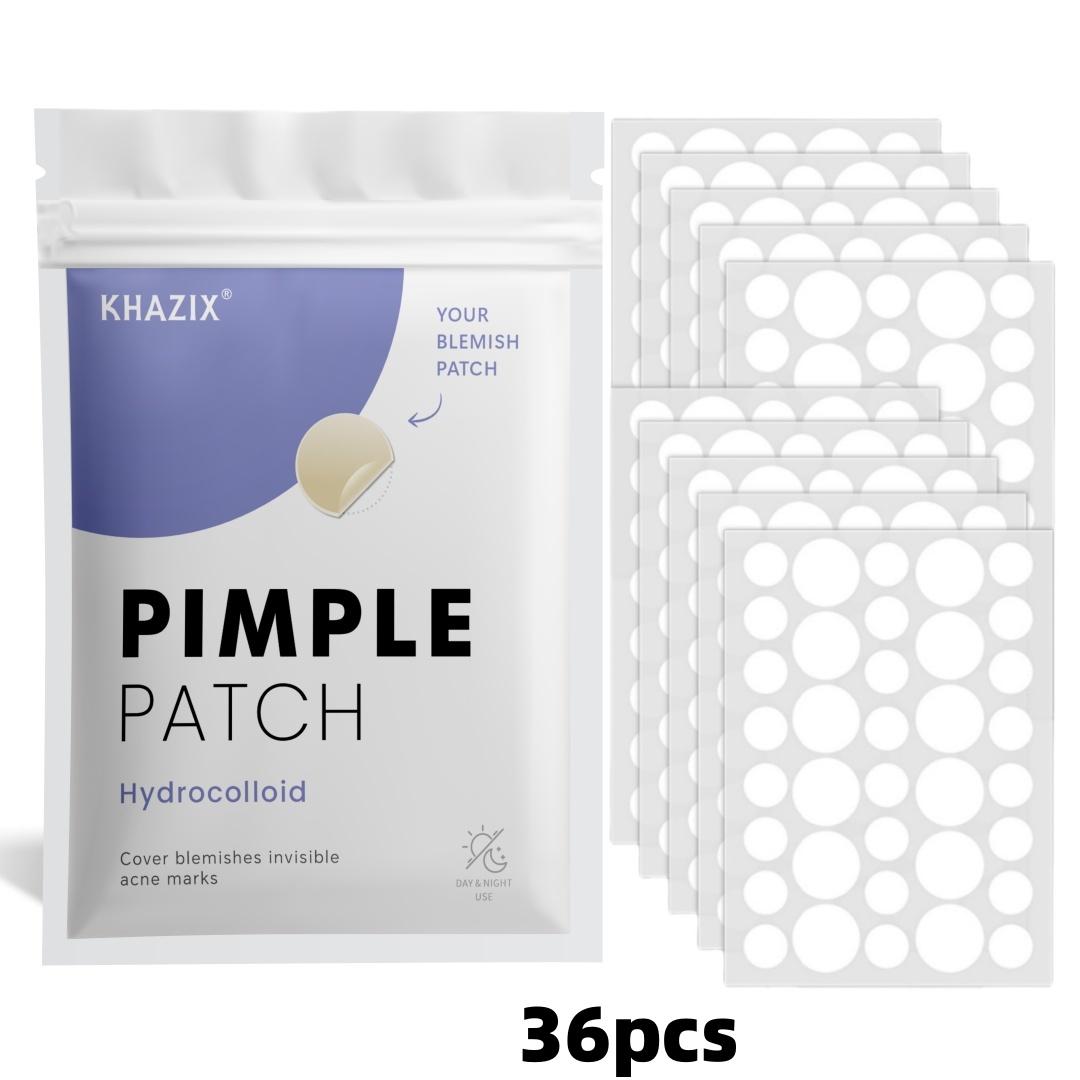 36pcs/360pcs Transparent Round Acne Patches, Hydrocolloid Face Acne Patches, Cover Blemishes, Breathable Ultra-Thin Invisible Patches, Acne Spot Patches
