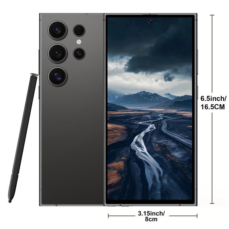 S24 Ultra Smart Android Phone, 6.8 Inch Screen, Dual Sim Slot, Octa-Core Cpu, 4g Network, 4GB RAM, 64GB Storage, 4500mah Battery