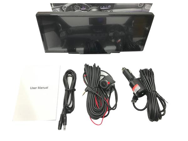 Screen 10.26" INCH Portable Car Player Carplay Android Auto Bluetooth IPS  Touch Screen Dash Cam AirPlay Android Cast  Backup Camera  Loop Recording Bluetooth  FM AUX