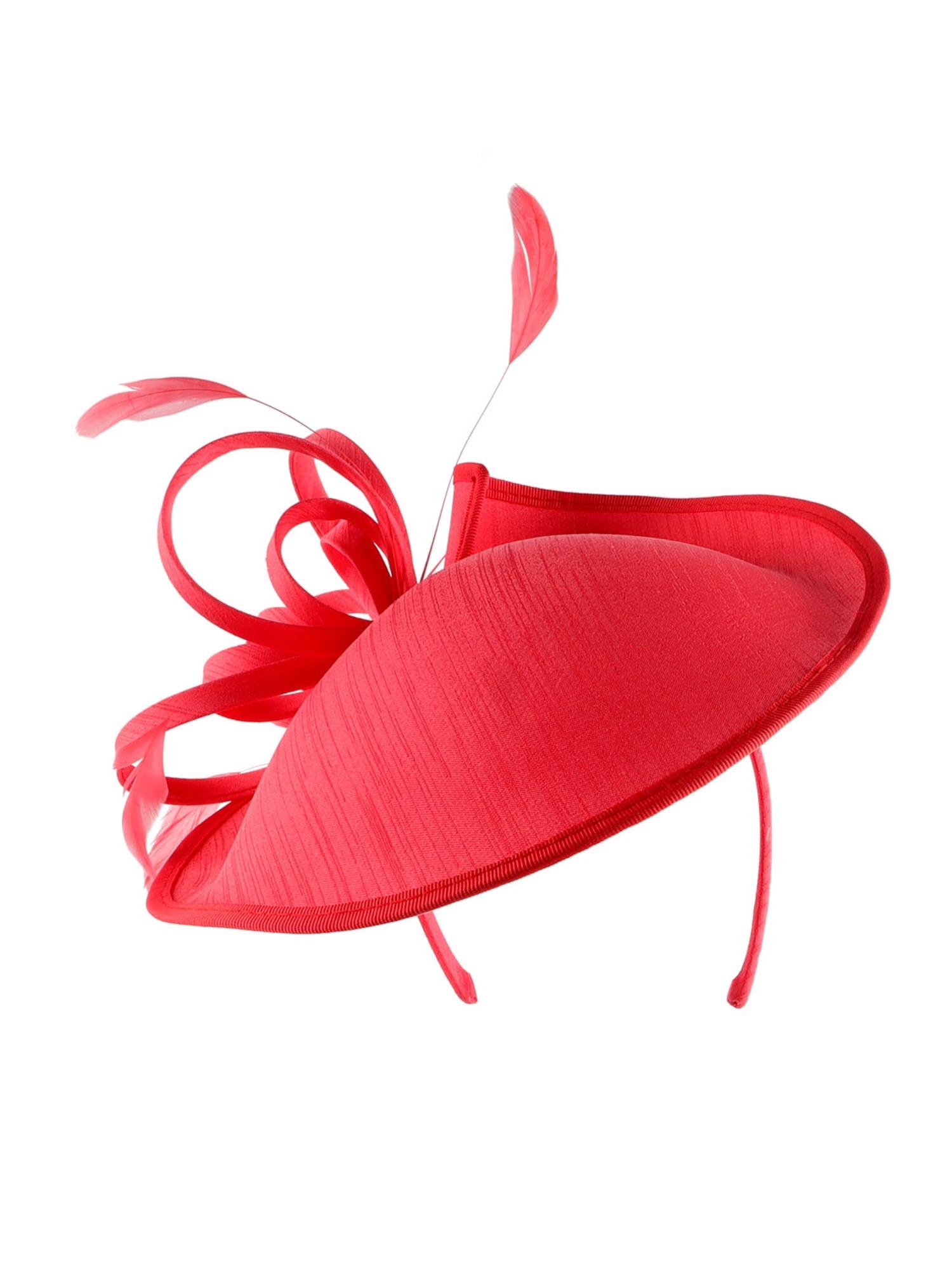 1PCS Women's Mesh Fascinator Hat with Wave Dot Decoration, Floral Feather Hair Accessory, Wedding Cocktail Party Headwear