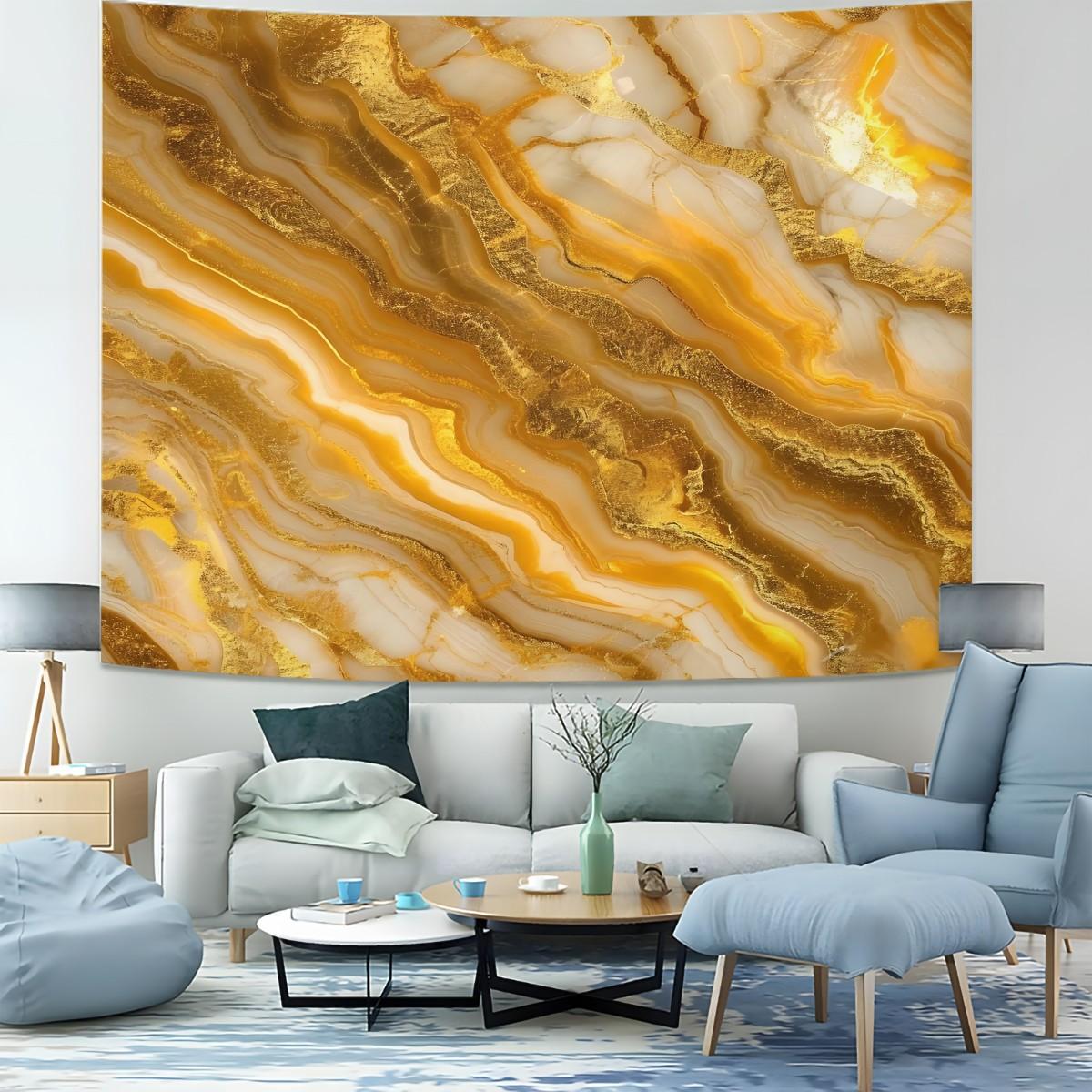 Marble Print Tapestry, Multiple Styles, Luxury Minimalist, Soft Lightweight Durable, Wall Hanging Decor for Bedroom Living Room, Suitable for All People, Ideal Gift Choice