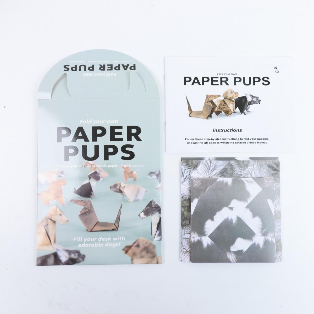 DIY Paper Cat Kit, Cute Foldable Cat Model, Fun 3D Paper Dog and Cat Sculpture, Animal Paper Art Set, DIY Craft Gift for Teens and Adults