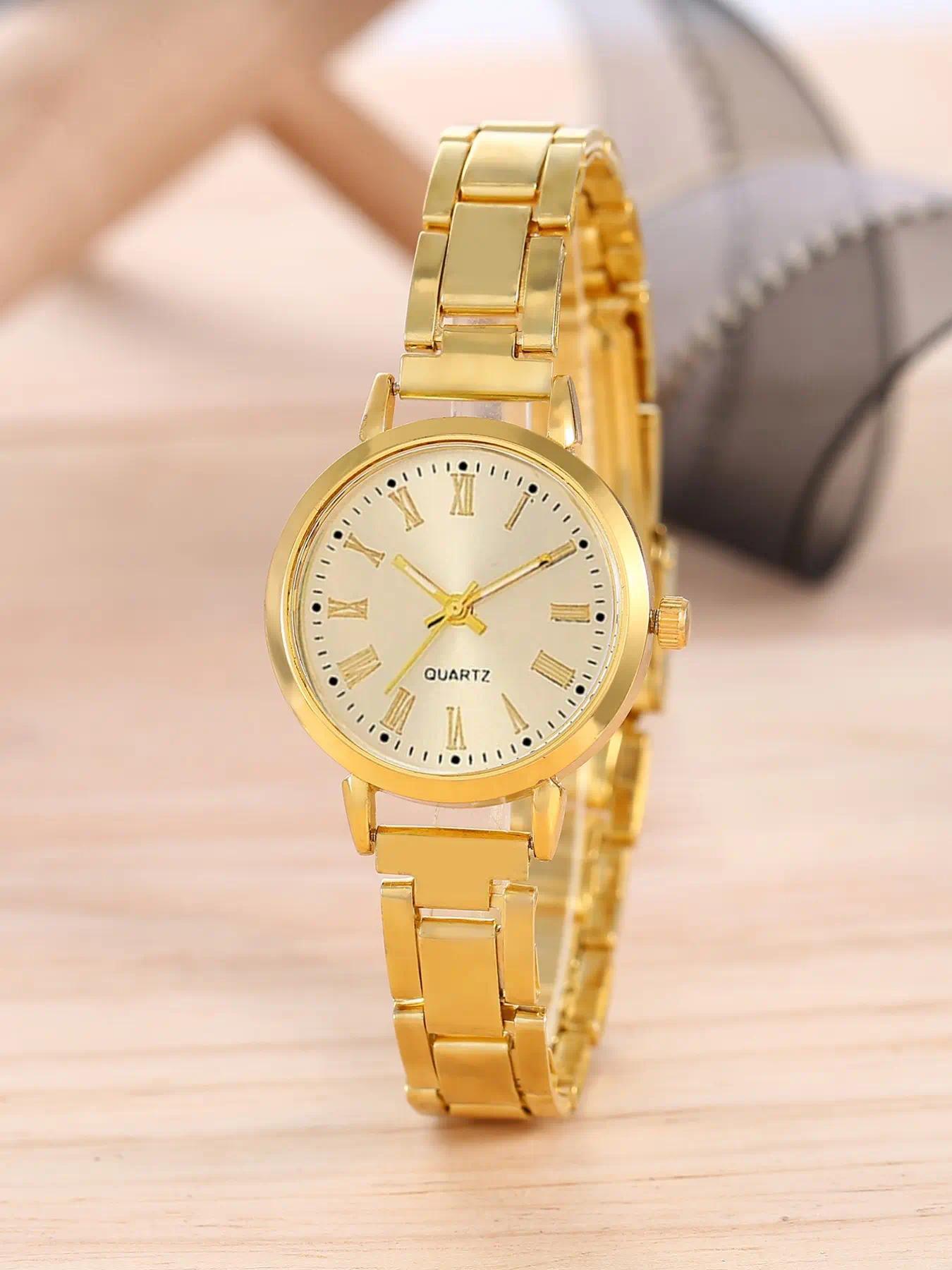 Fashion Simple Women/school Student Quartz Watch, 8 Character Bracelet, Perfect Gift for Mother's Day, Teacher's Day, Thanksgiving, Graduation