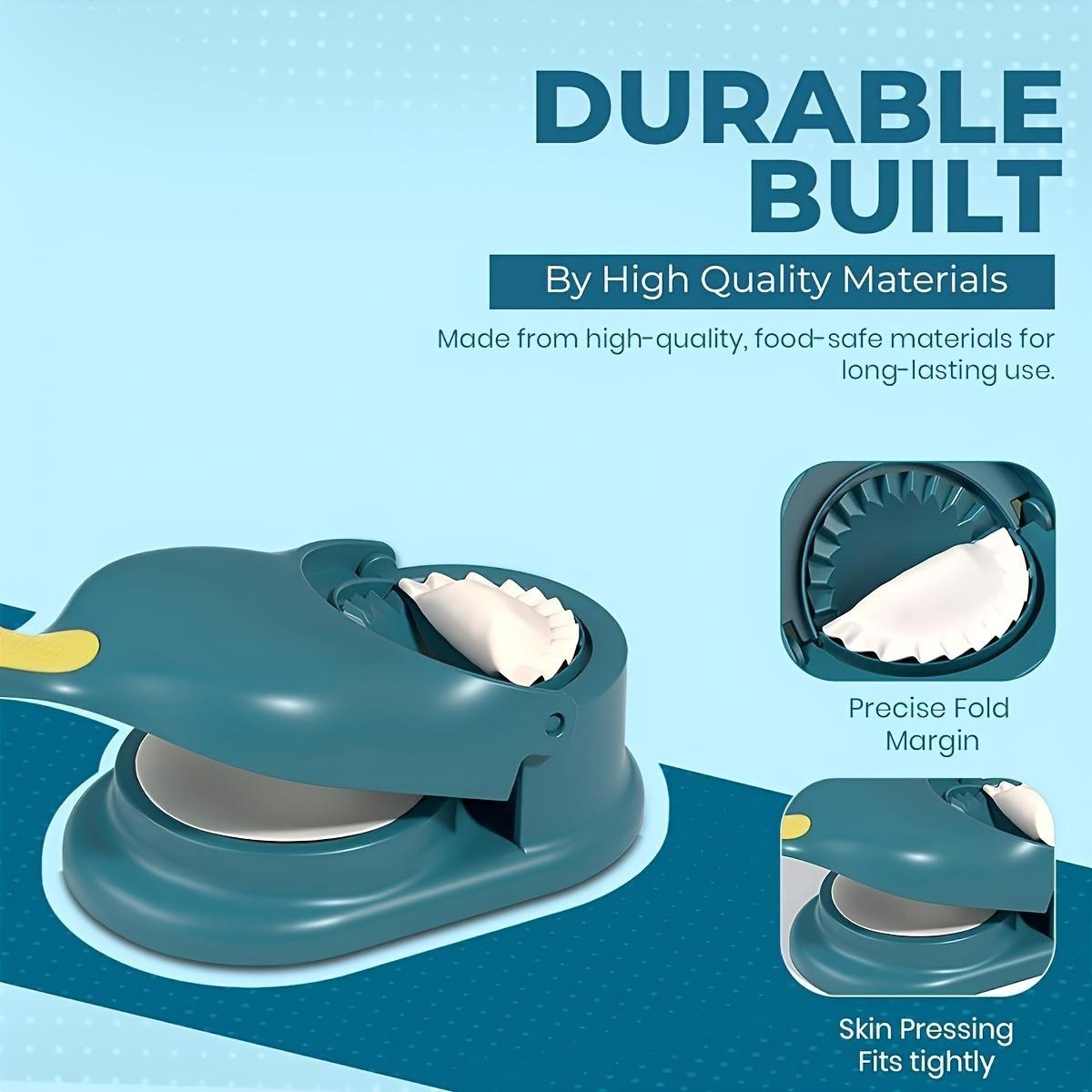 Multi-Purpose Manual Dumpling Maker Tool, One-Piece Practical Design, Easy-To-Use Dough Press & Rolling Tool, Family-Friendly, Ideal for Kitchen & Restaurant