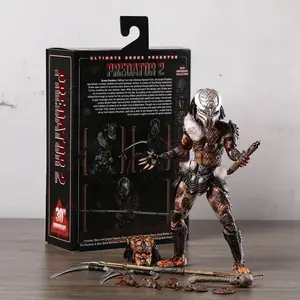 2026 hot itemNECA Predator 2: Ultimate Snake Predator Action Figure Joint Movable Model Brinquedos Toy