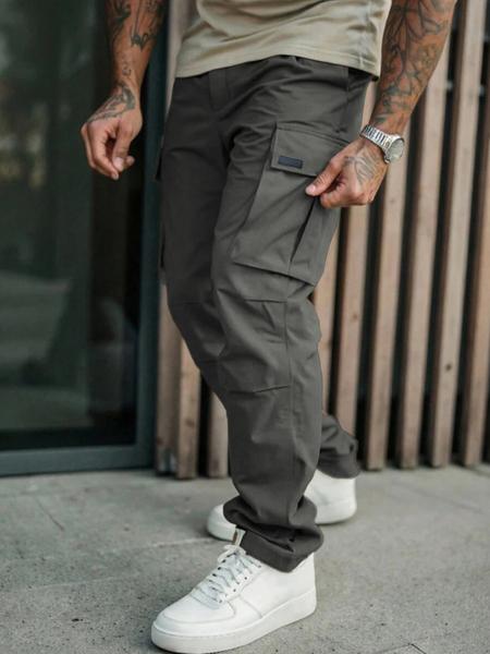 Men's Casual Cargo Pants in Woven Fabric, Spring & Fall Wear, Comfortable Fit, Stylish Design for Daily Use, Casual Outdoor Trouser Men's Casual Cargo Pants in Woven Fabric, Spring & Fall Wear, Comfortable Fit, Stylish Design for Daily Use, Casual Outdoor Trouser