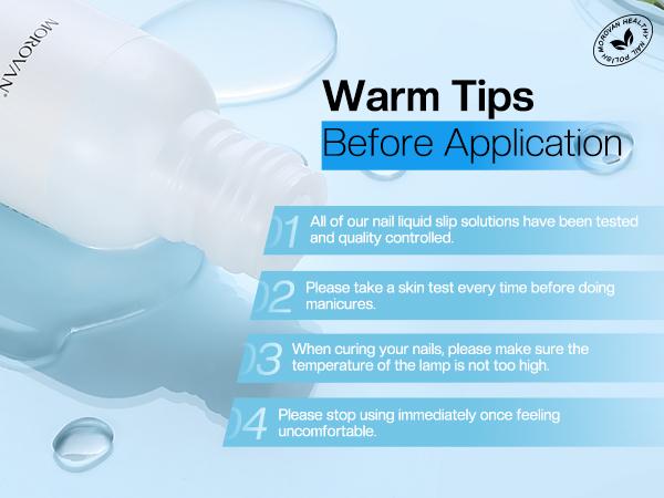 MOROVAN 2.5oz 75ml Slip Solution Kit for Poly Gel - Nail Tech Equipment with Nail Froms Anti-Stick Gel Liquid with Dual-Ended Brush 100PCS Nail Forms for Beginner