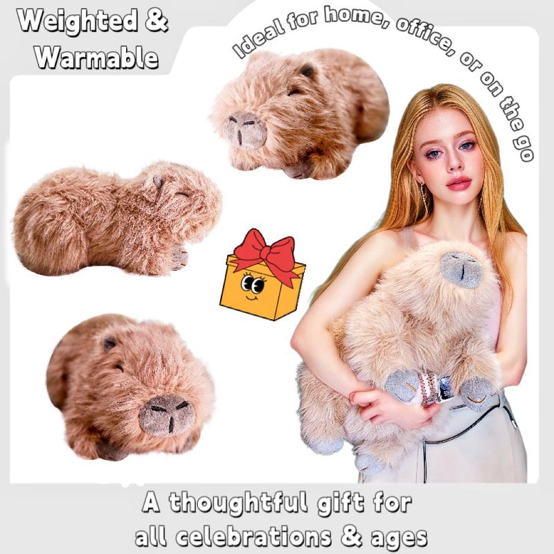 uoozii 20-24" | 4-5 Pounds Highland Cow Capybara Cat Dog Dinosaur Sloth Elephant Axolotl Bear Weighted Stuffed Animals with Unscented Microwavable Heating Pad, Coolable Heatable Weighted Plush Warm Gift for Stress & Period Pain Relief uoozii 20-24" | 4-5 Pounds Highland Cow Capybara Cat Dog Dinosaur Sloth Elephant Axolotl Bear Weighted Stuffed Animals with Unscented Microwavable Heating Pad, Coolable Heatable Weighted Plush Warm Gift for Stress & Period Pain Relief
