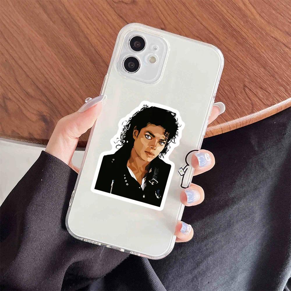 50Pcs Michael Jackson Graffiti Stickers Water Bottle Laptop Phone Bicycle Luggage Case Skateboard Children Adult Sticker