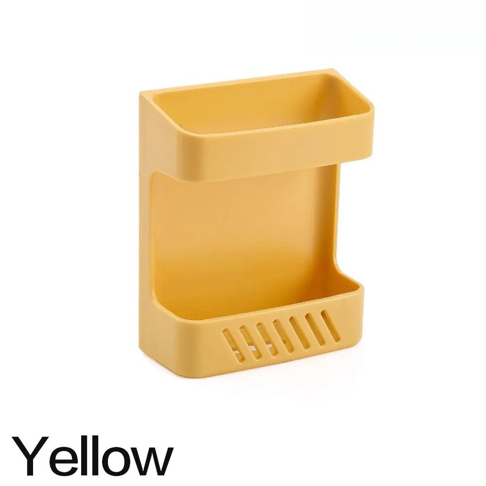 No-Drill Wall Mount Organizer, Multi-Function Phone Holder, AC Remote Shelf, Detachable & Non-Slip Design, Wall Safe for Home Office Use, Anti-Dust Drop-Proof Storage Solution