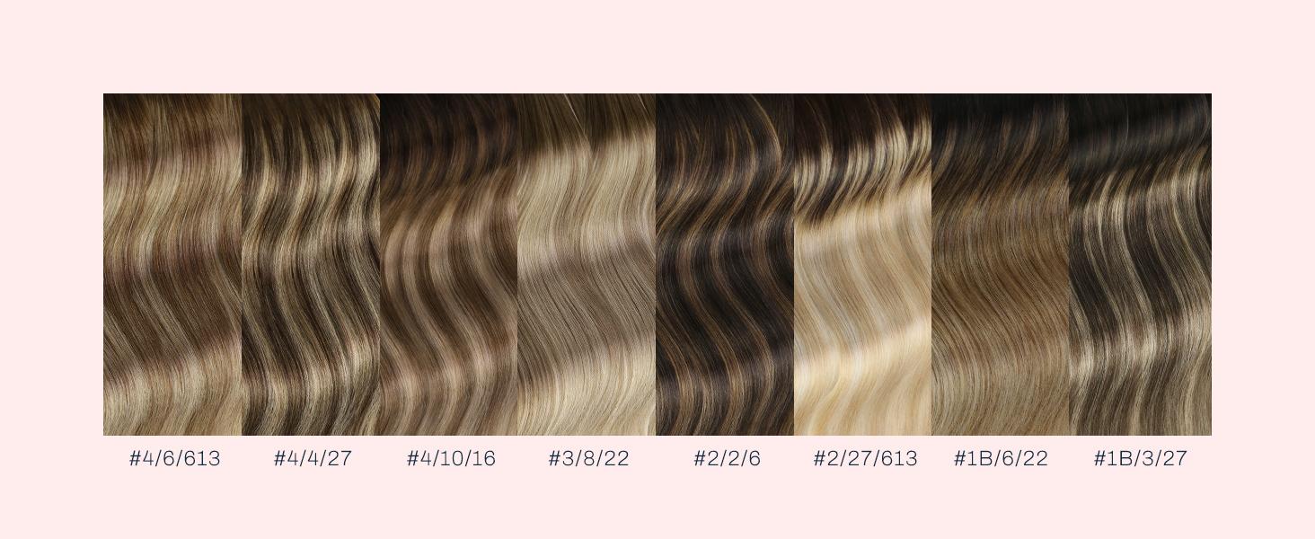 MORESOO Straight Tape-In Human Hair Extensions Natural Straight Remy Hair Seamless Tape Ins Invisible Real Human Hair Tape on Black Human Hair Extensions SpringStatements