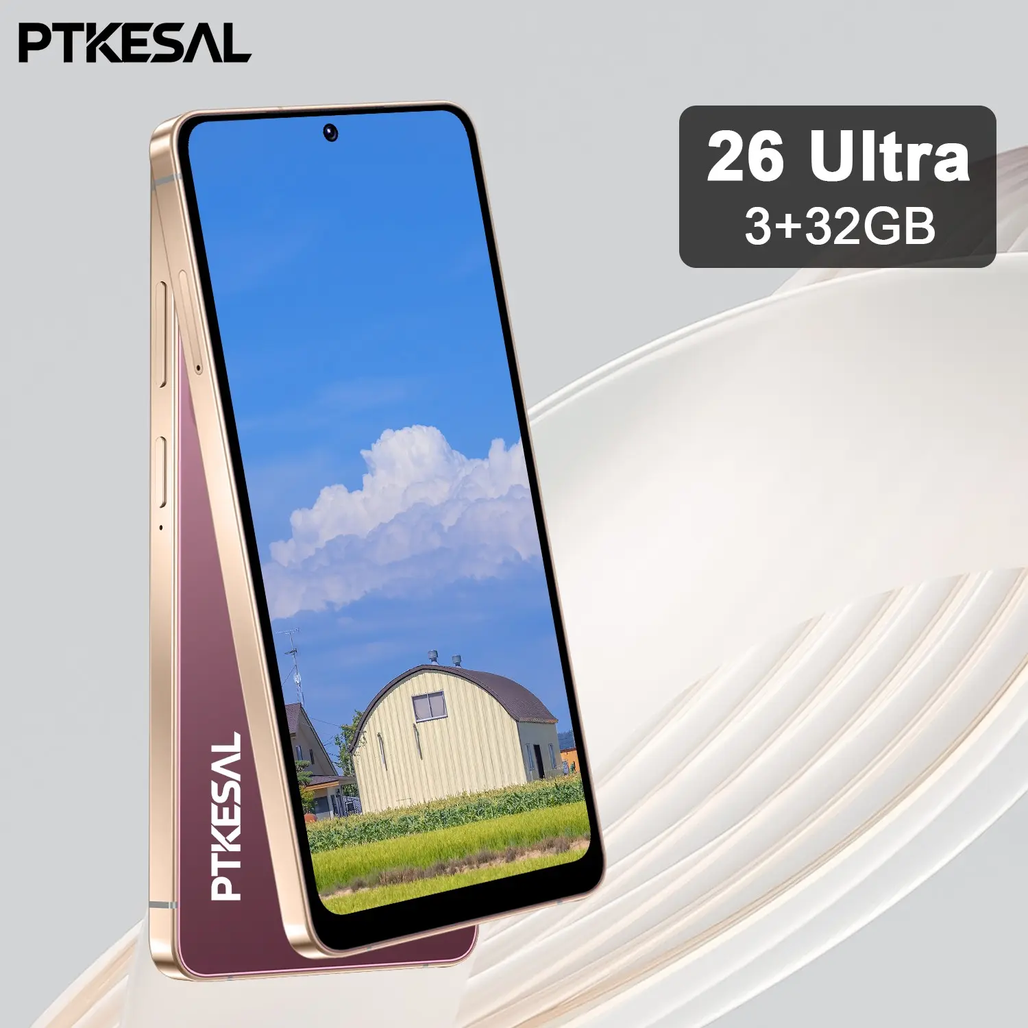 PTKESAL-26 Ultra Android 12.0 6.75-inch large screen 3GB+32GB MTK6762 4100mAh battery life 500+13 million dual cameras 4G dual cards dual standby face unlock with touch pen living room shared joy machine