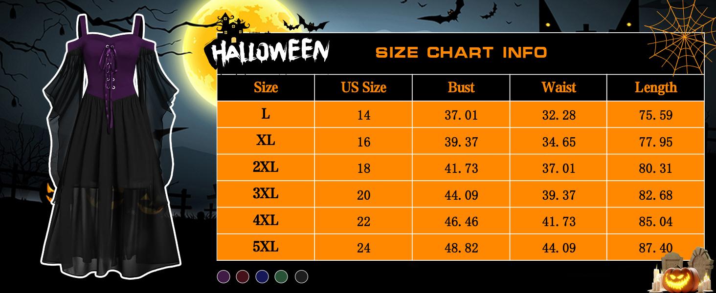 Women's Gothic Punk Dress Cold Shoulder Butterfly Sleeve Christmas Cosplay Party Dress