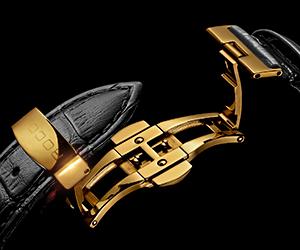 ROCOS Men's Automatic Skeleton Watch – Luxury Leather Strap, Day-Date Display, Waterproof Dress Watch | Elegant Gift | Reloj mecánico para hombre