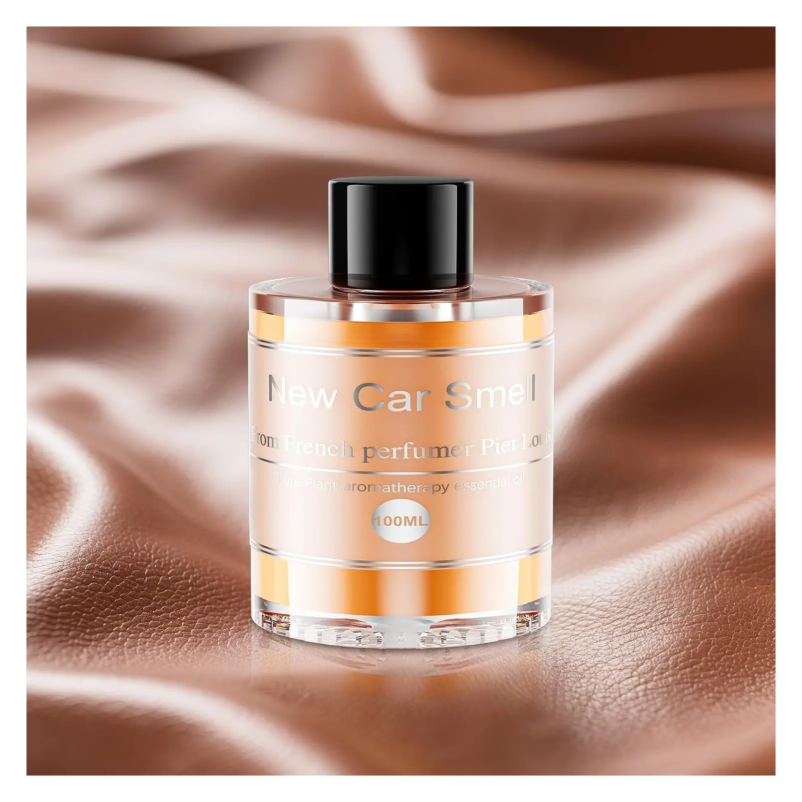 3.5OZ/100ml Car Air Freshener Refill, Dedicated Perfume Refill Long Lasting 6 Months, Car Diffuser Essential Oil Made of Natural Plant Extracts, New Car SmellGift