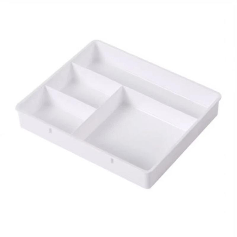 This drawer-divided storage box features built in organizers, suitable for home use (test papers), office use (cosmetics), and is thickened, durable, and resistant to deformation. Its scientifically designed multi-compartment layout, with appropriately si