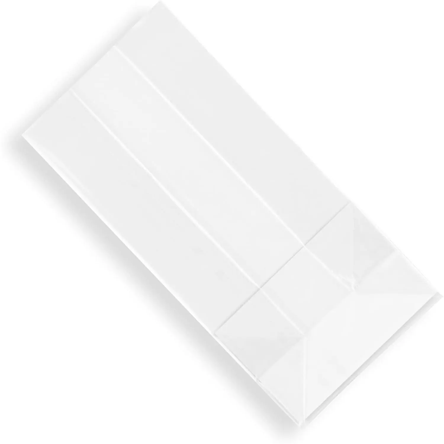 3 x 2 x 6.5 Inch Retail Bags 100 Durable Candy Bags - Gusset Sleeved Disposable Clear BOPP Gusset Bags Flat-Bottomed For Restaurants Cafes And Delis