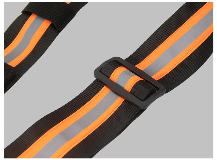 Firefighting Tactical Shoulder Strap Harness, Rescue Team Walkie Talkie Backpack, Universal Adjustable Shoulder Strap Radio Pouch, Walkie Talkie Holster For Portable Radio Holder protect Case