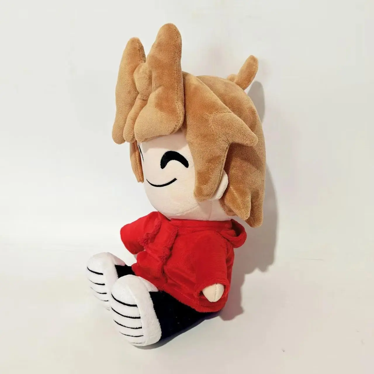 22cm Anime Eddsworld Tord Plushie Doll Tord Cartoon Plush Stuffed Doll Toy Collectible Birthday Christmas Gifts