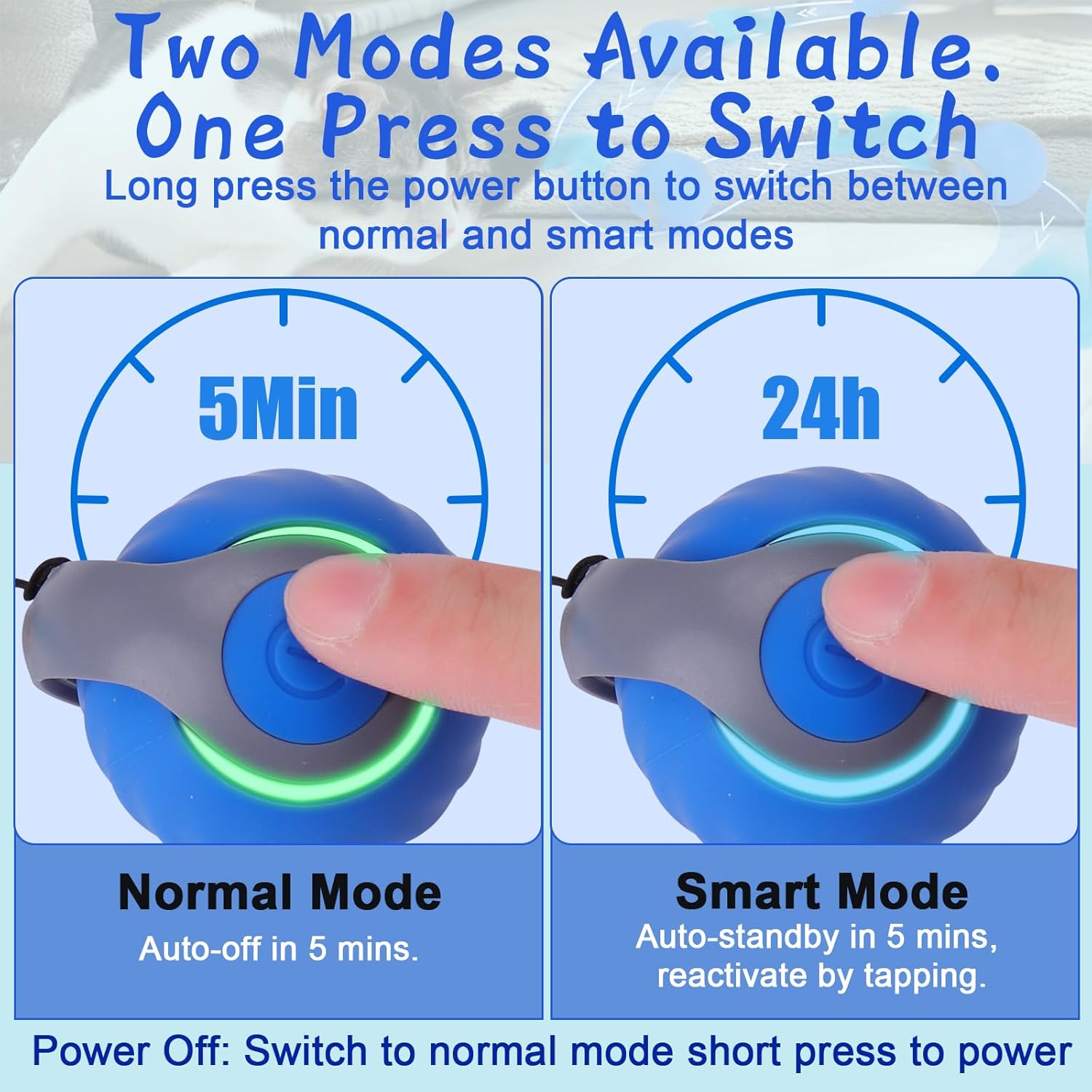 Interactive Cat Toy Ball, Automatic Interactive Pet Toy with Tail, Rechargeable Dual Speed Design for Indoor Cats, Small/medium/large Sizes，Activated with Bird Sound, Tail, Obstacle Avoidance, and Puzzle Features for Indoor Cats | Stimulates Hunting Insti