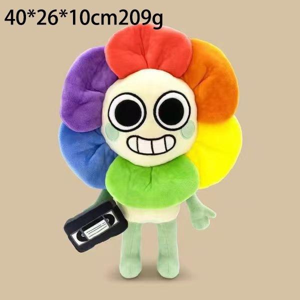 Dandy's World Plush Toys Full Set, 14 Styles Cartoon Game Character Stuffed Dolls, Cute Horror Game Peripheral Plushies, Soft PP Cotton Stuffed Animal, Kids Fans Birthday Christmas Gifts, Home Decor Collectible Toy