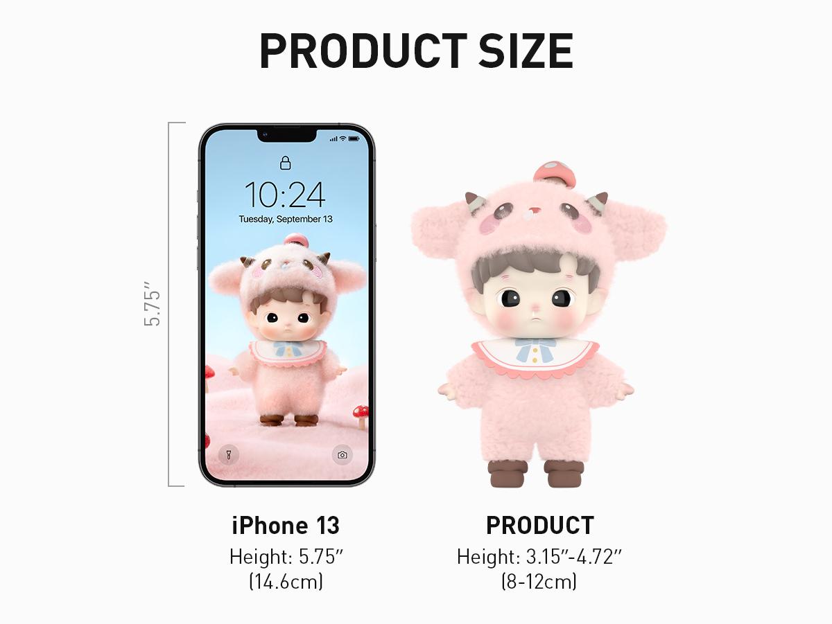 POP MART HACIPUPU Snuggle With You Series Figures, Blind Box, Mystery Box