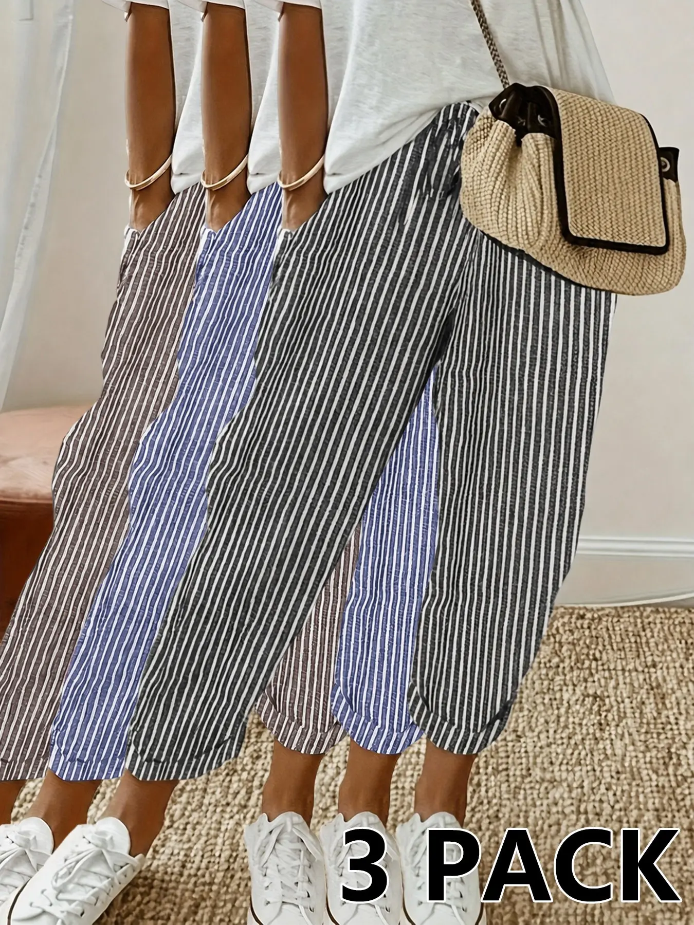 Black + Blue + Khaki