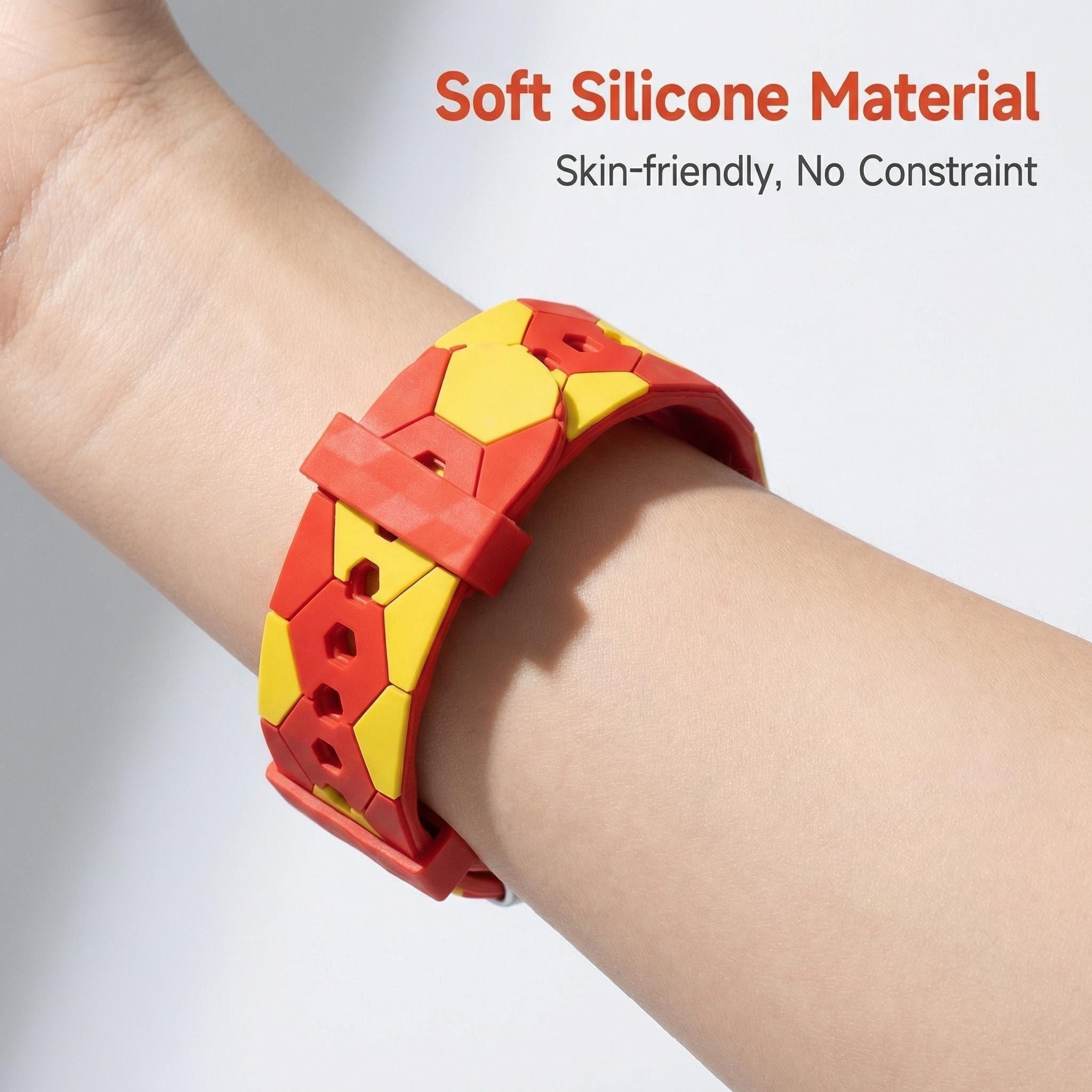 Football Style Silicone Watch Band, 20mm Universal Quick-Release, Soccer Texture, Stainless Steel Buckle, Compatible with Smartwatches