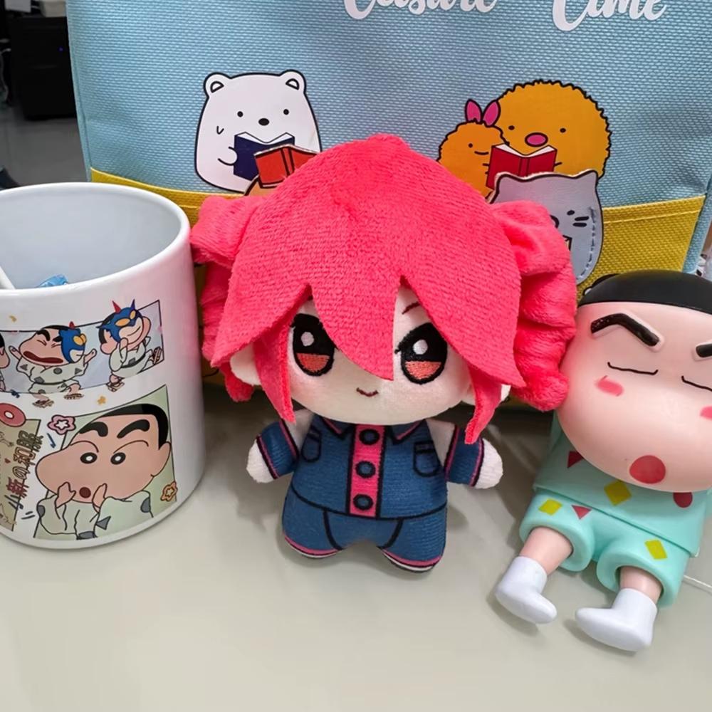 12cm/4.72in Q-version cotton doll. So cute! Backpack keychain, virtual singer merchandise, adorable girl star doll, anime merchandise. Home decorations and small ornaments.The perfect gift for your best friend or girlfriend.