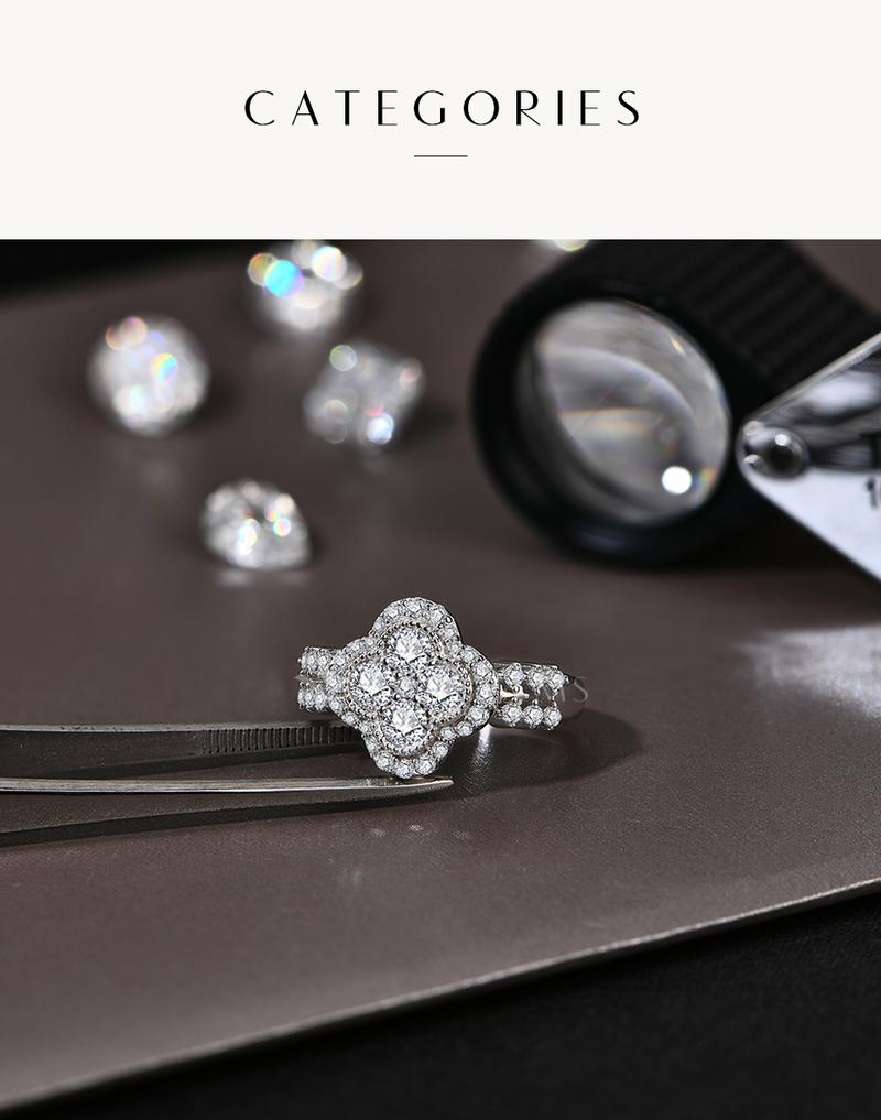 Total 1.3 Carat D/VVS1 Color Synthetic Moissanite Ring for Man and Women For Daily Wear and Gift For Engagement Wedding Ring R126