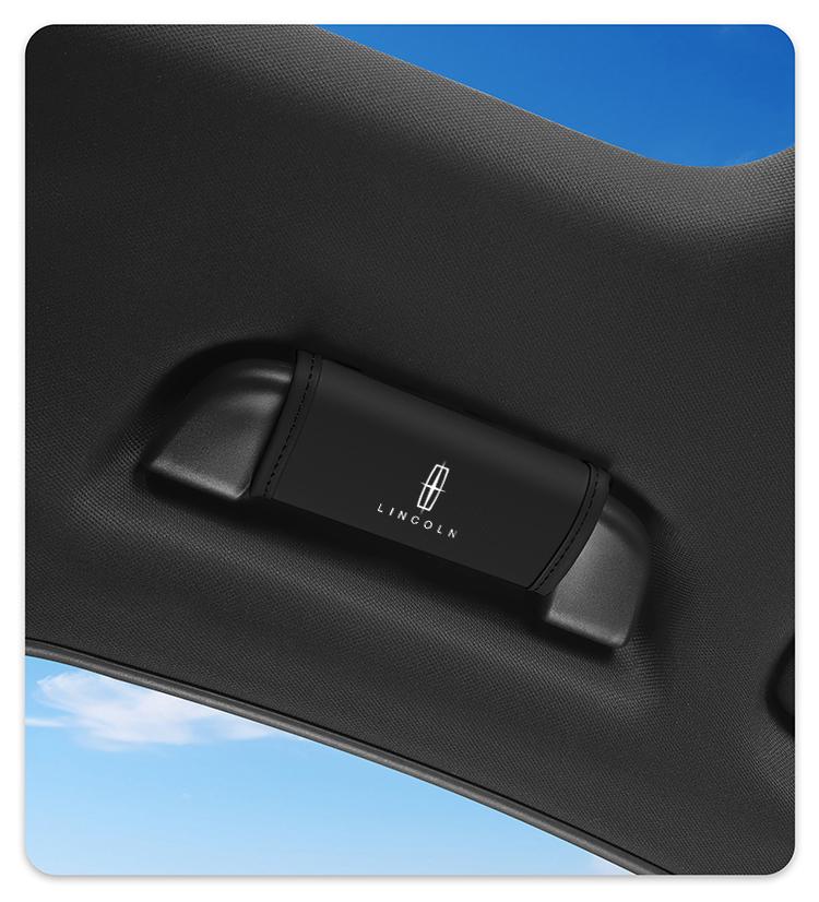 Car Roof Handle Protective Cover Pull Gloves Interior Accessories For Lincoln Navigator Continental Nautilus Aviator MKZ MKX MKC MKT MKS Corsair Mark E