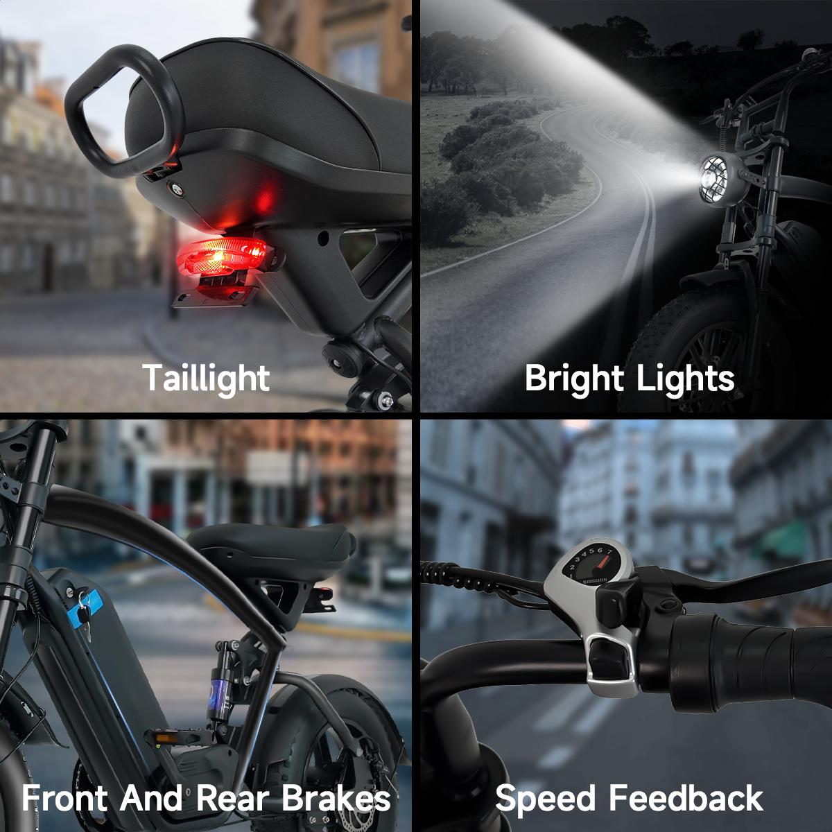 APYEAR E-bike with a 1500W High-Speed Powerful Motor: 30 MPH Top Speed, 60-Mile Long Range! Equipped with a 48V 18Ah Removable Battery, Full Suspension, and 16-Inch Fat Tires. UL Certified for Safety.