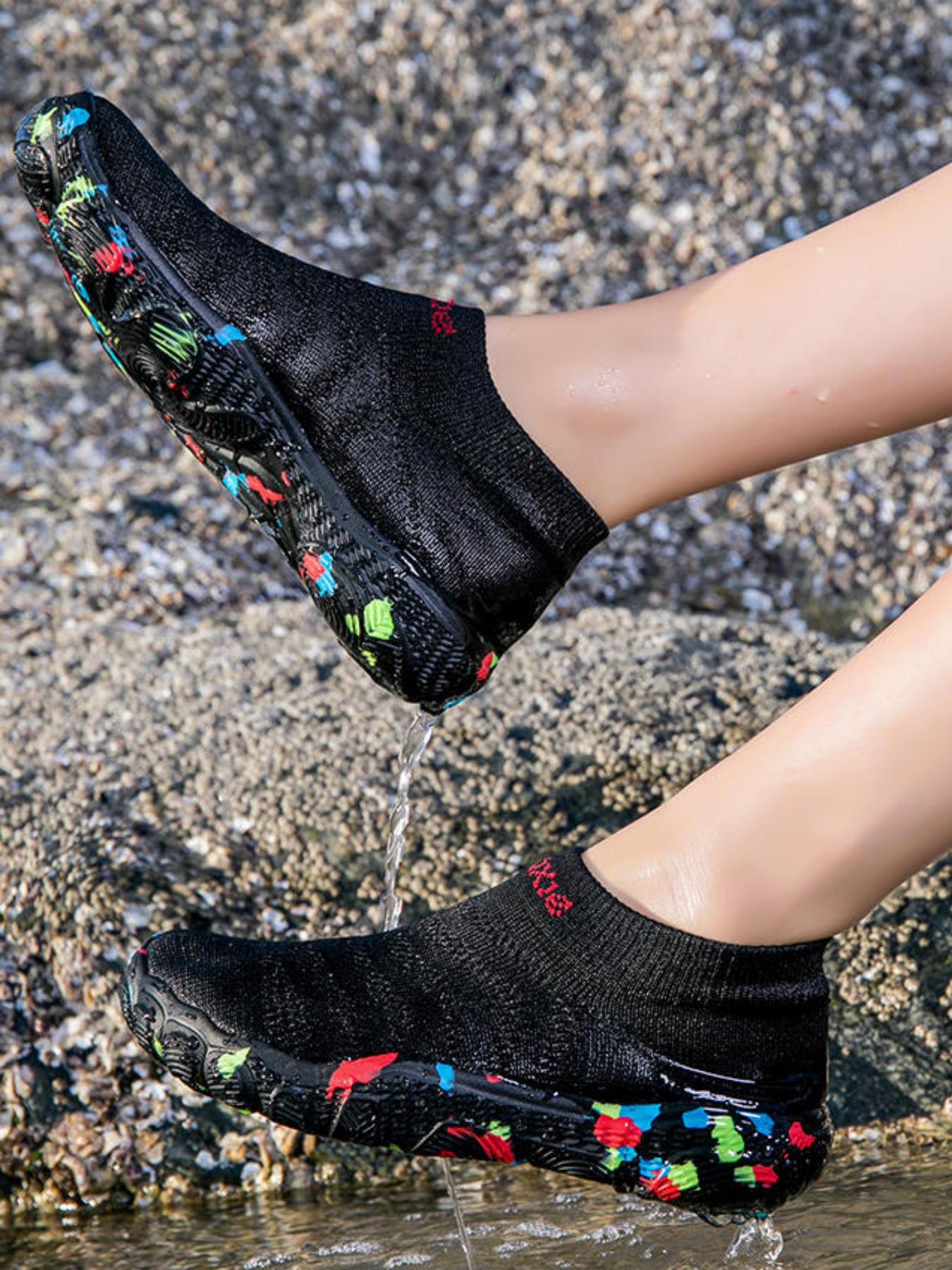 Women's Barefoot Water Shoes, Quick Drying Athletic Gym Footwear, Beach Swim Sneakers, Aqua Shoes for Diving Sailing Travel Fishing